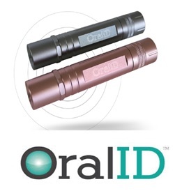 OralID FDA-cleared blue-light fluorescence oral cancer screening device — painless 2-minute screen performed at every comprehensive exam at Merry Dental Hub, Wylie TX 75098