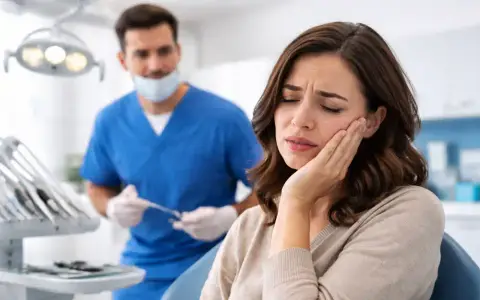 Emergency dentist in Wylie TX treating tooth pain — Merry Dental Hub